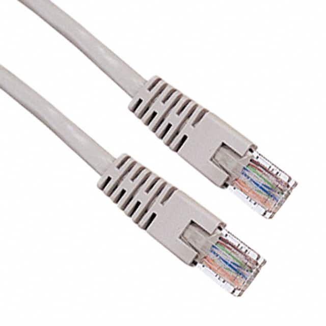 N002-002-GY CABLE MOD 8P8C PLUG TO PLUG 2'