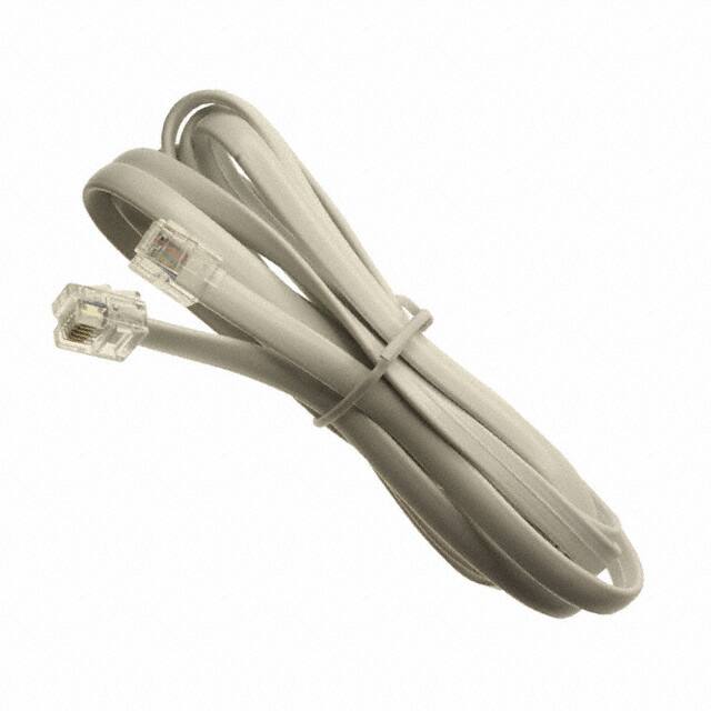 AT-S-26-6/6/W-7/R CABLE MOD 6P6C PLUG TO PLUG 7'