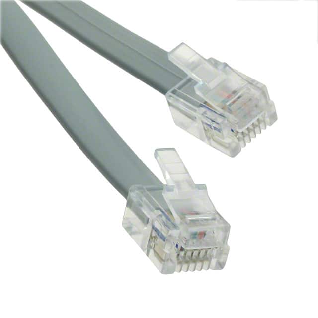 AT-S-26-6/6/S-25 CABLE MOD 6P6C PLUG TO PLUG 25'