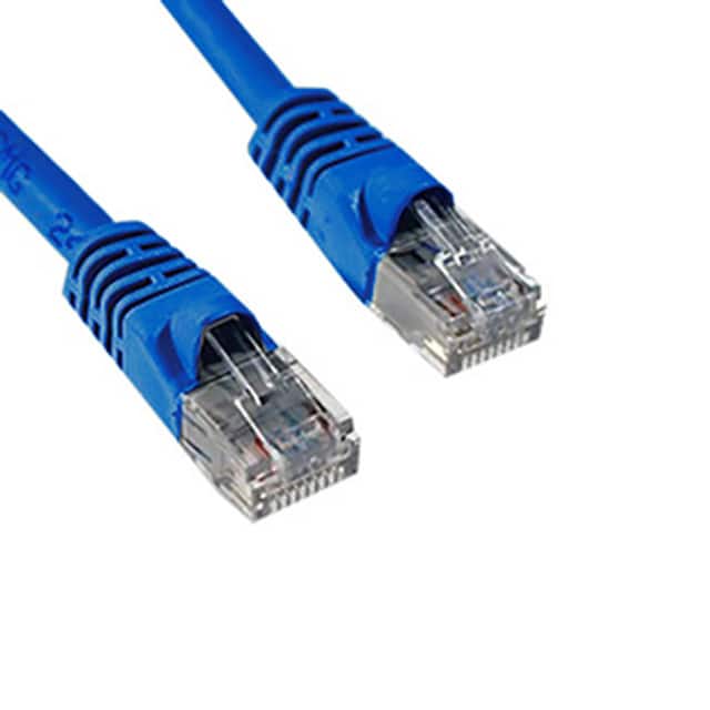 BC-6UE015F CABLE MOD 8P8C PLUG TO PLUG 15'