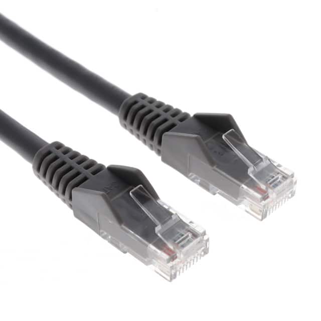 N201-06N-GY CABLE MOD 8P8C PLUG TO PLUG 0.5'