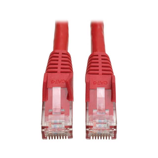 N201-005-RD CABLE MOD 8P8C PLUG TO PLUG 5'
