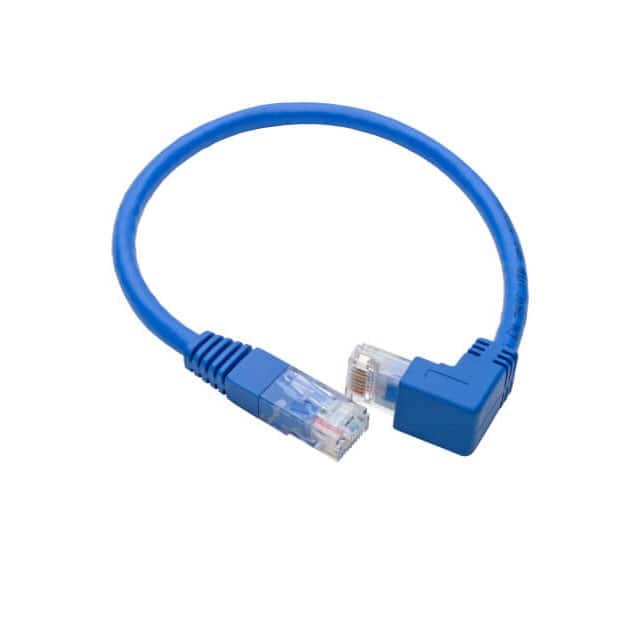 N204-001-BL-DN CABLE MOD 8P8C PLUG TO PLUG 1'