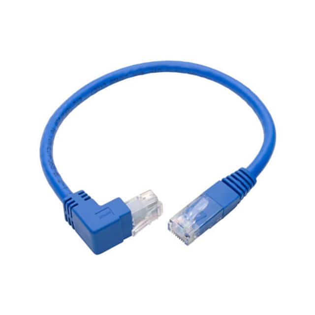 N204-001-BL-UP CABLE MOD 8P8C PLUG TO PLUG 1'