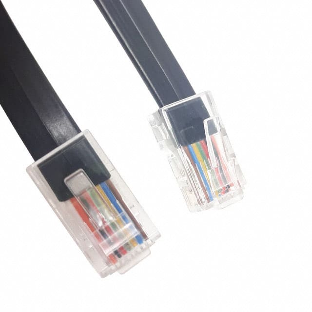 520-26-8800-BL-0005F CABLE MOD 8P8C PLUG TO PLUG 5'