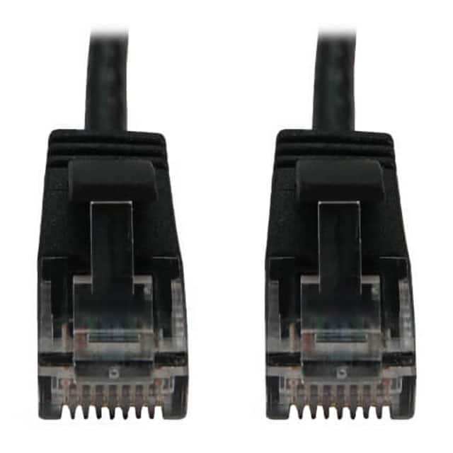 N261-S07-BK CAT6A 10G SNAGLESS MOLDED SLIM U