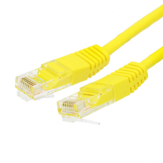 N002-003-YW CABLE MOD 8P8C PLUG TO PLUG 3'