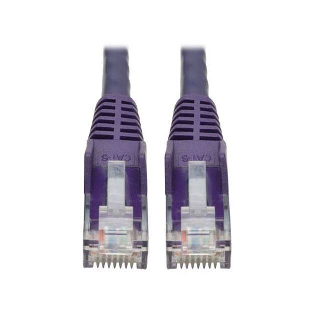 N201-015-PU CABLE MOD 8P8C PLUG TO PLUG 15'