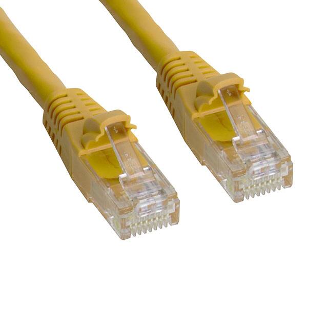 MP-64RJ45UNNY-003 CABLE MOD 8P8C PLUG TO PLUG 3'
