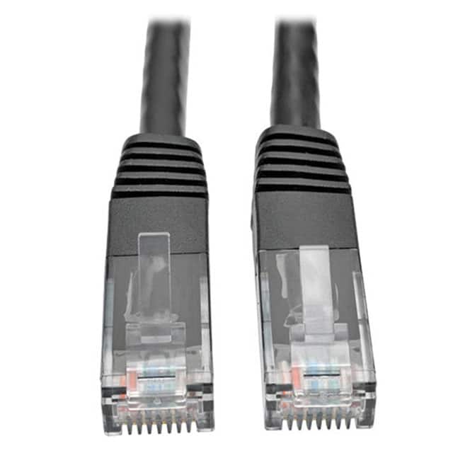 N200-025-BK CABLE MOD 8P8C PLUG TO PLUG 25'