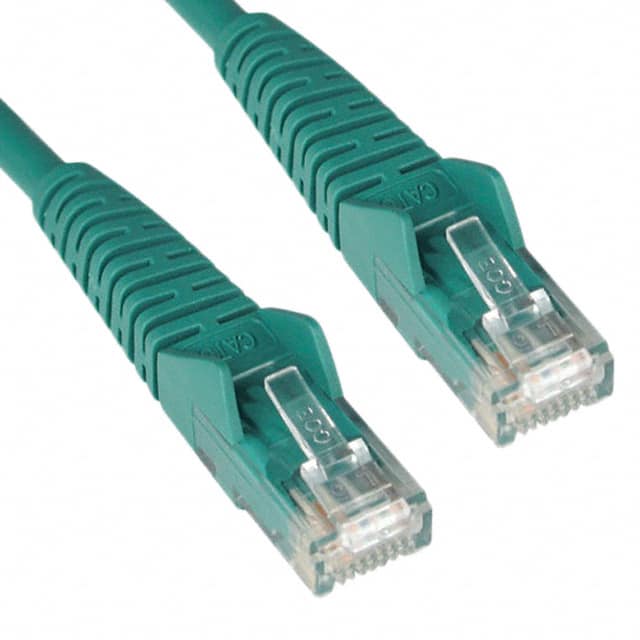 N001-007-GN CABLE MOD 8P8C PLUG TO PLUG 7'