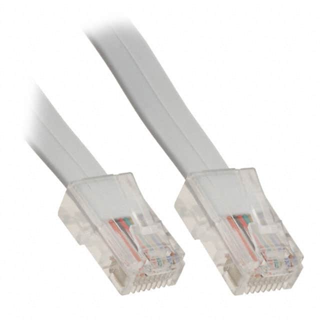 512-26-8800-WH-0014F CABLE MOD 8P8C PLUG TO PLUG 14'