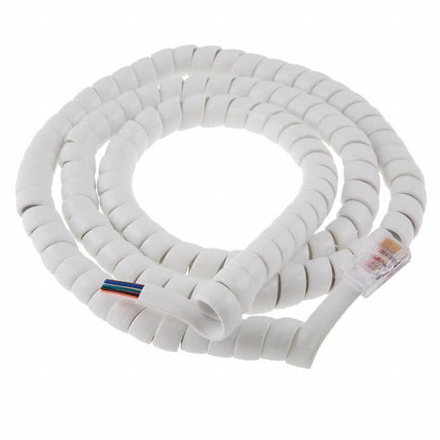 523-26-8800-WH-0010F CABLE MOD 8P8C PLUG TO CABLE 10'
