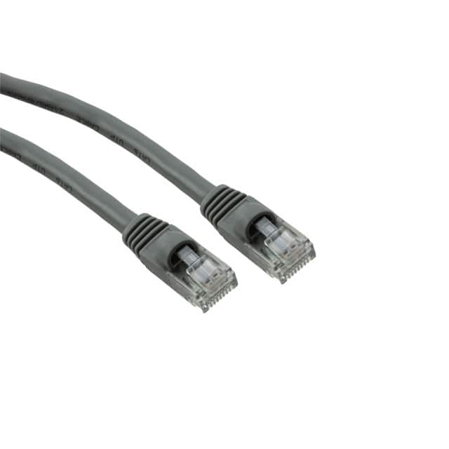 NPC-6-003-GY-BB CABLE MOD 8P8C PLUG TO PLUG 3'