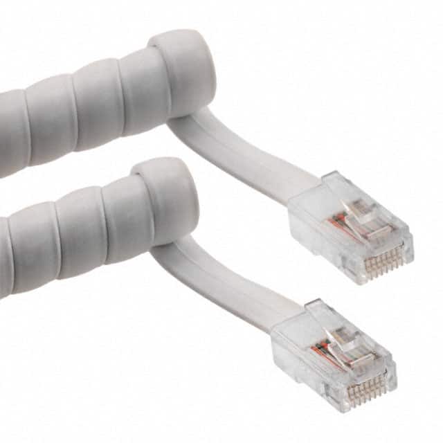 522-26-8800-WH-0010F CABLE MOD 8P8C PLUG TO PLUG 10'