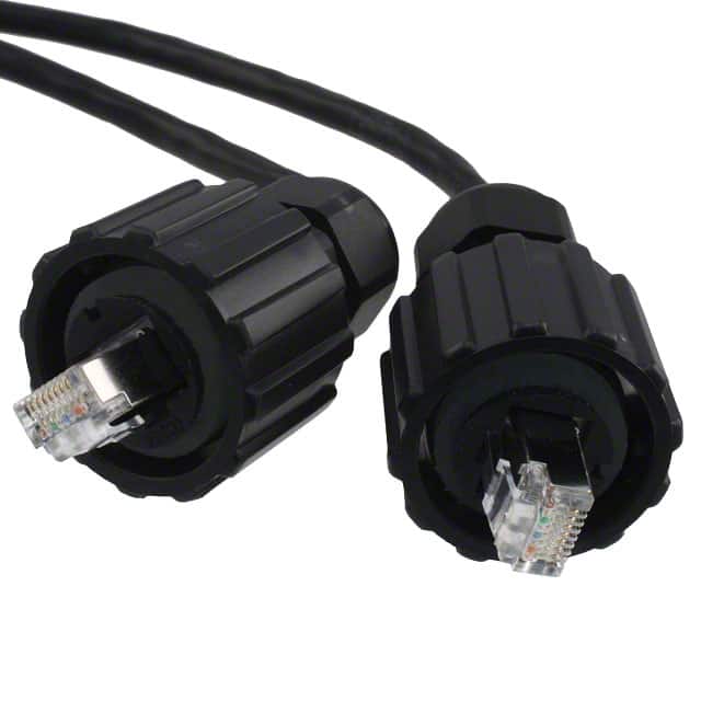 17-10003 CABLE MOD 8P8C PLUG-PLUG 6.56'