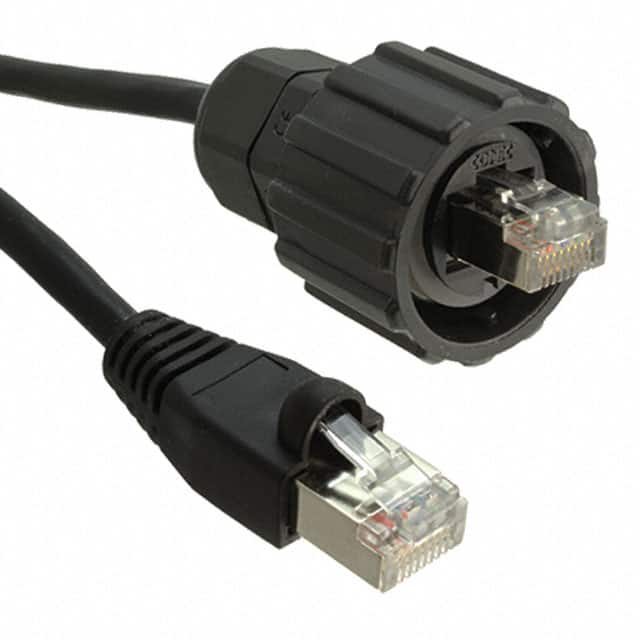 17-10008 CABLE MOD 8P8C PLUG-PLUG 16.4'
