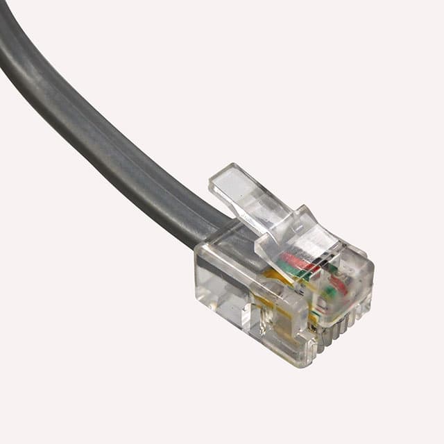 BC-64RS014F CABLE MOD 6P4C PLUG TO PLUG 14'