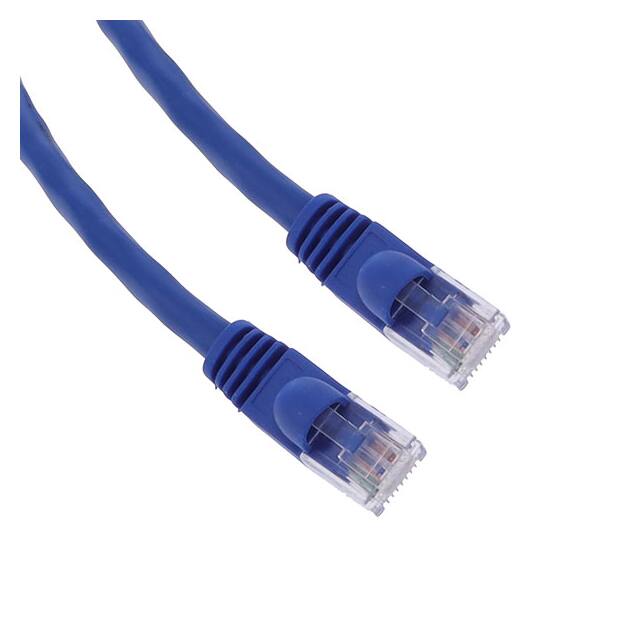 NPC-6-003-BU-BB CABLE MOD 8P8C PLUG TO PLUG 3'