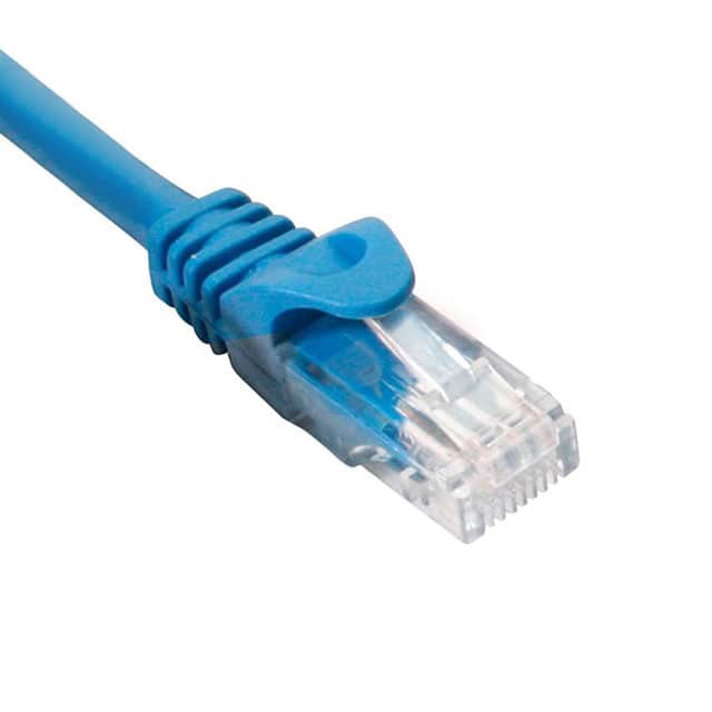 NPC-6201 CABLE MOD 8P8C PLUG TO PLUG 1'