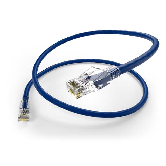 10001 CABLE MOD 8P8C PLUG TO PLUG 0.5'