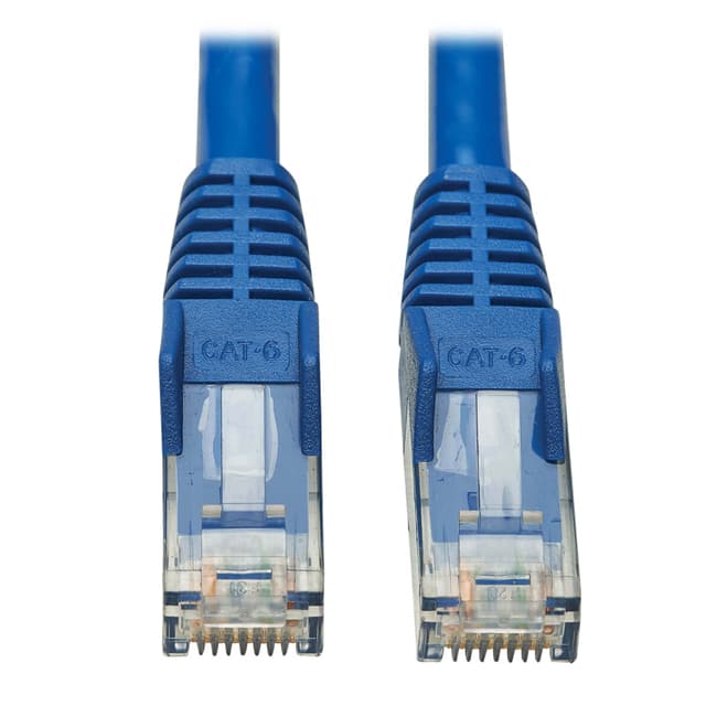 N201P-006-BL CAT6 GIGABIT SNAGLESS MOLDED UTP