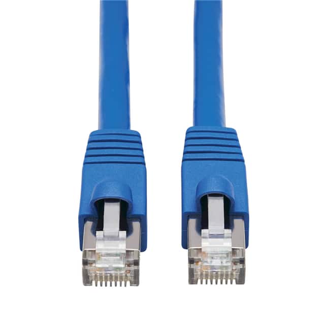 N261P-010-BL CAT6A 10G-CERTIFIED SNAGLESS F/U
