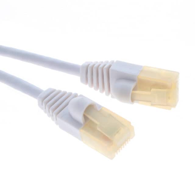 N272-030-WH CABLE MOD 8P8C PLUG TO PLUG 30'