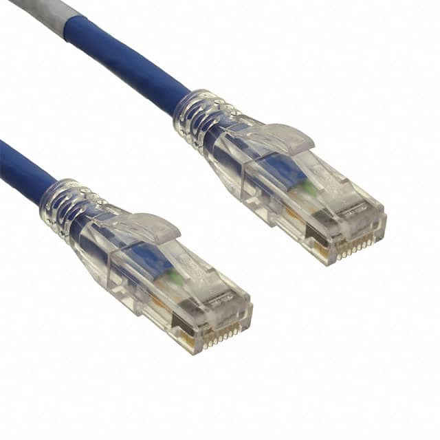 PC6ABLU5 CABLE MOD 8P8C PLUG TO PLUG 5'