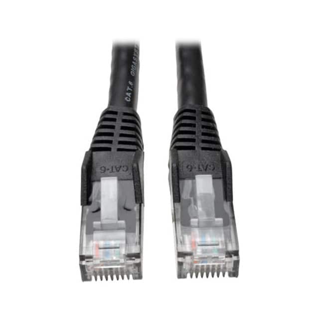 N201-003-BK50BP CABLE MOD 8P8C PLUG TO PLUG 3'