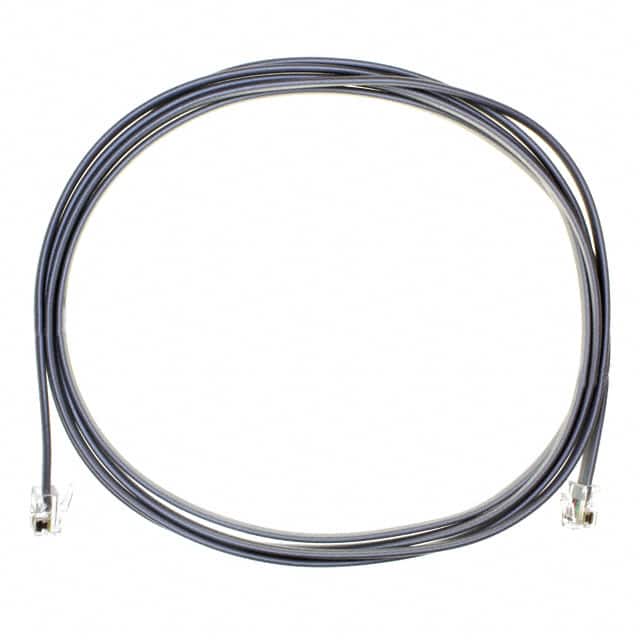 444-074-510-D CABLE MOD 4P4C PLUG TO PLUG 7'