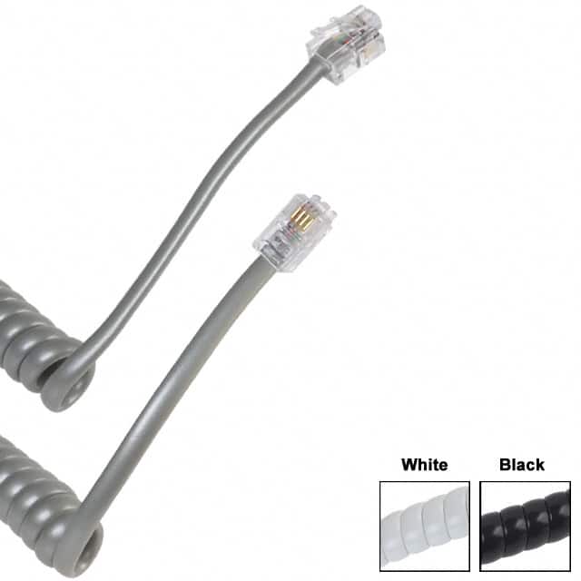 H2442R-14C CABLE MOD 4P4C PLUG TO PLUG 14'