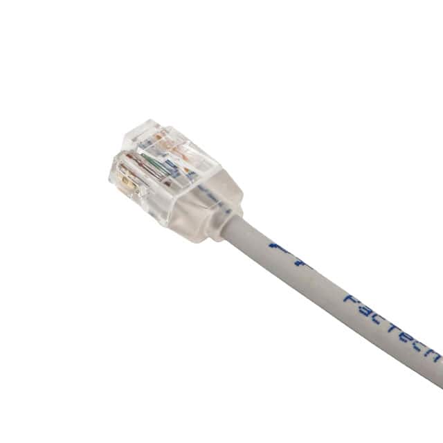MI-C6G-75-28PVC-F MINIPLUG CAT6 28AWG UTP 75 GR