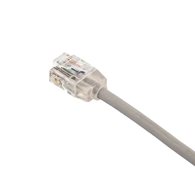 MI-C6G-75-28LSZH-F MINIPLUG CAT6 28AWG UTP 75 GR