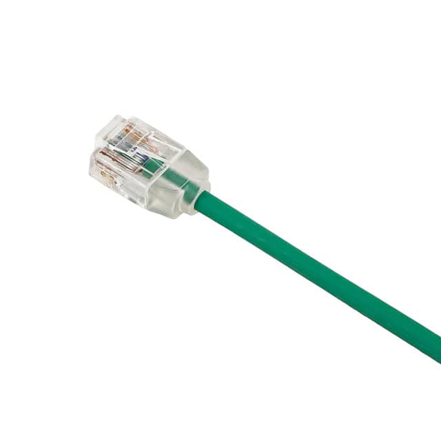 MI-C6N-01-28LSZH-F MINIPLUG CAT6 28AWG UTP 1 GN