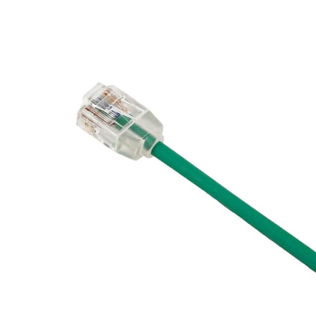 MI-C6N-01-28PVC-F MINIPLUG CAT6 28AWG UTP 1 GN