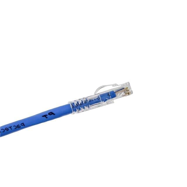 MA-C6B-07-24PVC-F ARCH LATCH RJ45 CAT6 7' BL