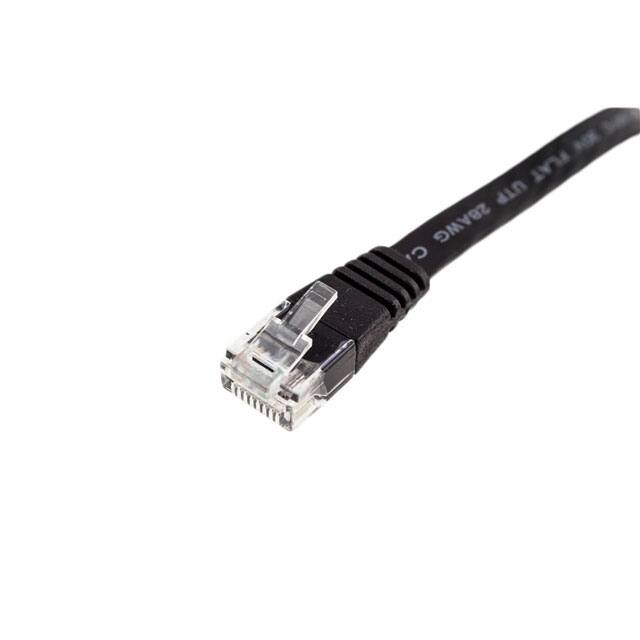 PN-F6K-01-SN-28-Q CABLE MOD 8P8C PLUG TO PLUG 1'