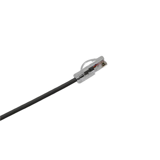 MA-C6K-75-28LSZH-F ARCH LATCH RJ45 C6 UTP 75' BK