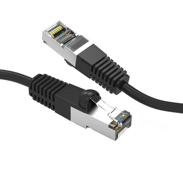 CM-100856BKBSTK 6Ft Cat6A Shielded (SSTP) Ethern