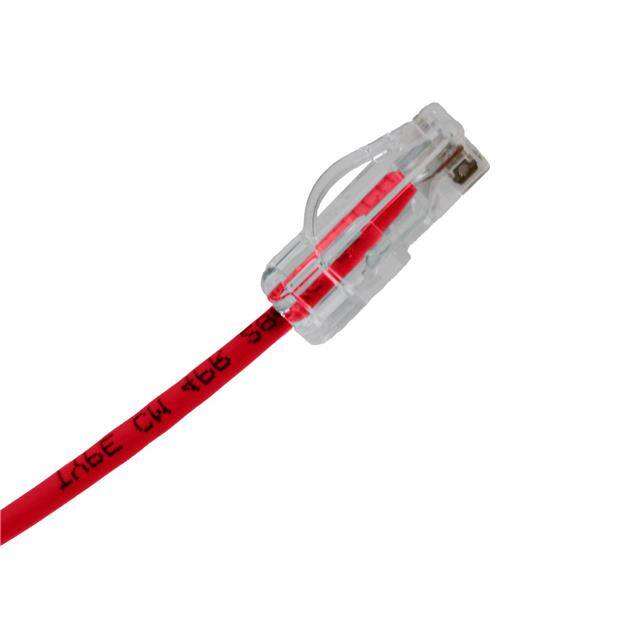 MA-C6R-03-28PVC-F ARCH LATCH RJ45 C6 UTP 3' RD