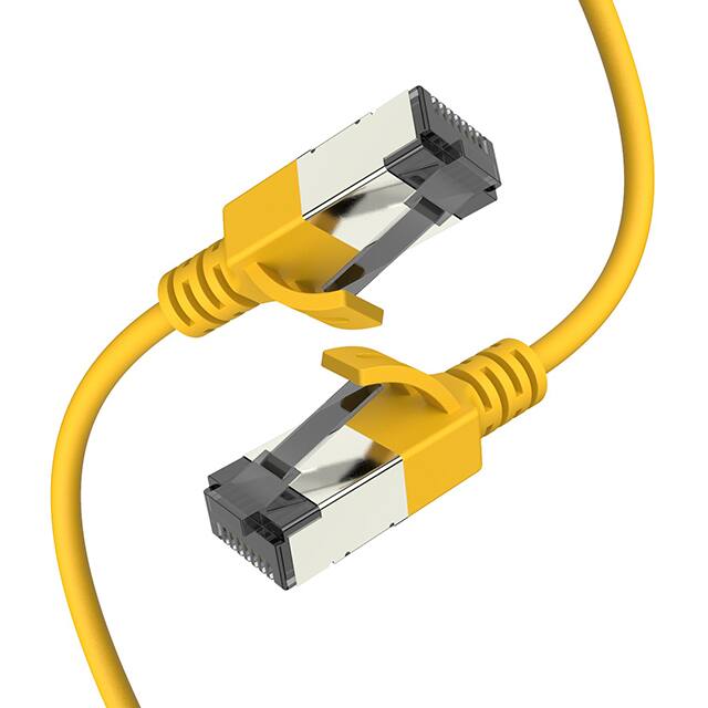 CAT801RD-YL SUPER SLIM CAT8, RJ45, ETHERNET,