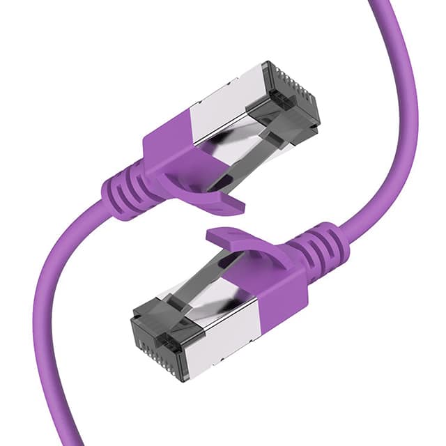 CAT801RD-PU 1FT SLIM CAT8, RJ45, ETHERNET,