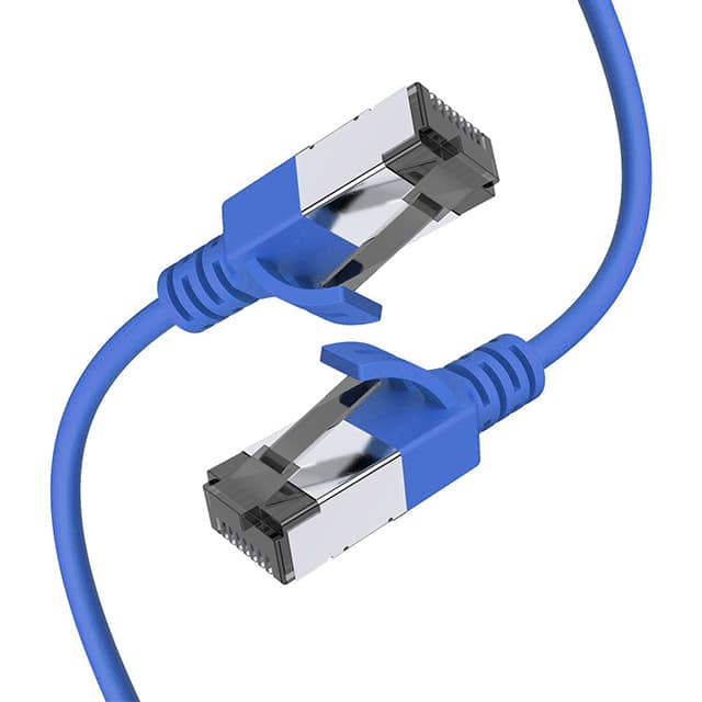 CAT807RD-BL SUPER SLIM CAT8, RJ45, ETHERNET,