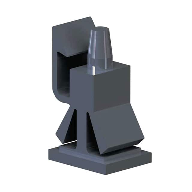 RLEHCBS-5-01BK BRD SPT EDGE HOLD SNAP LCK 9.5MM