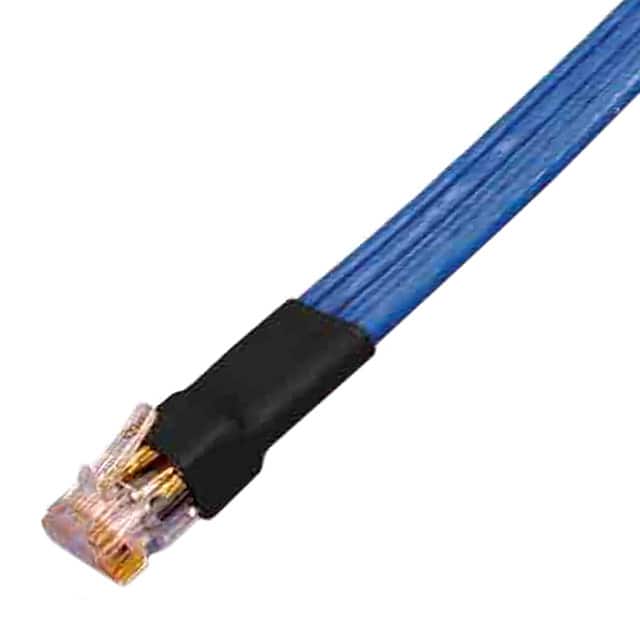 DC-601-CA012 CABLE MOD 8P8C PLUG TO PLUG 12'