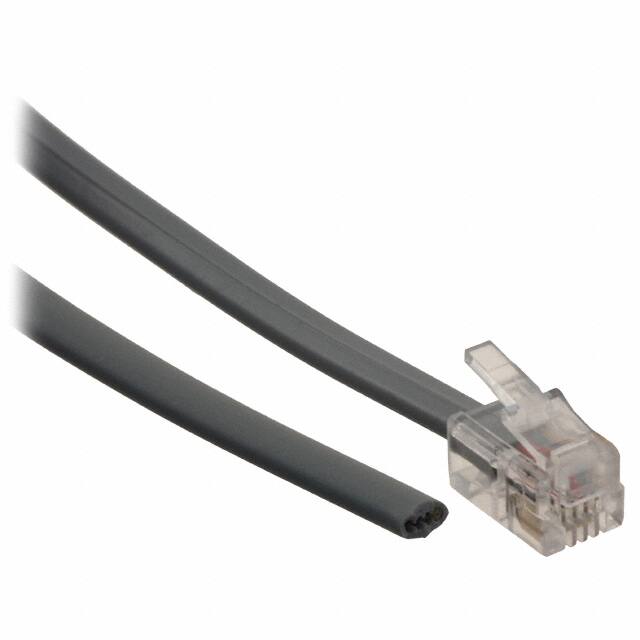 AT-S-26-4/4/S-25-OE CABLE MOD 4P4C PLUG TO CABLE 25'