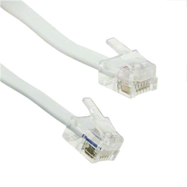 AT-S-26-6/6/W-14 CABLE MOD 6P6C PLUG TO PLUG 14'