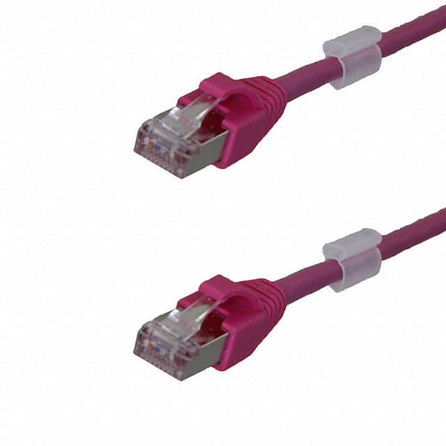 1201270002 CABLE MOD 8P8C PLUG-PLUG 0.66'