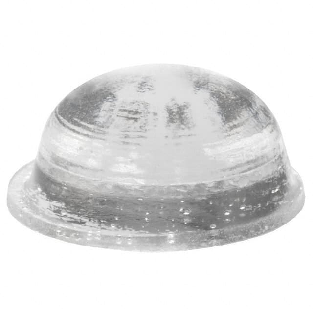 SJ-5303 (CLEAR) BUMPER CYLINDRICAL 0.44" DIA CLR